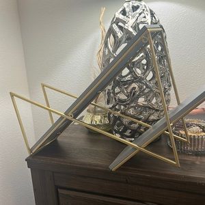 Gold and Silver Shelf